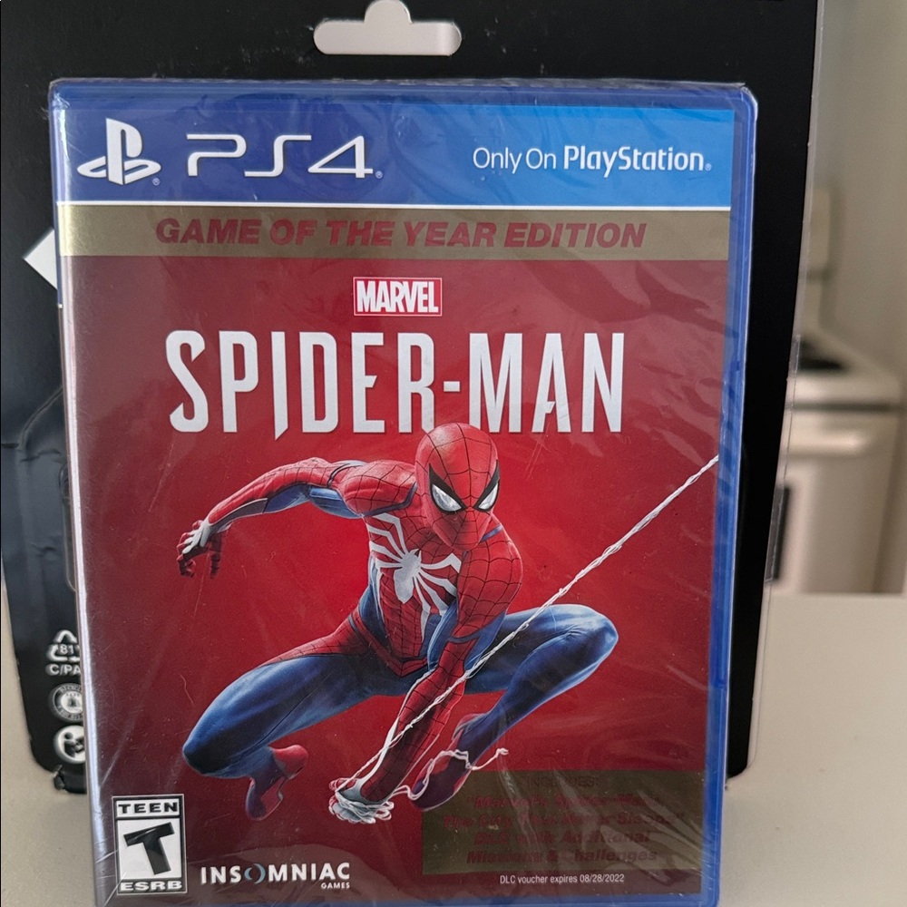 Marvel Spider-Man Game of the Year Edition for PS4 - Red and Blue
